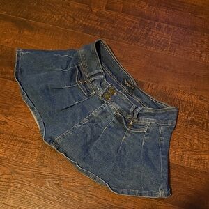 Denim Mini Skirt